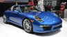 2014 Porsche 911 Targa at 2014 NAIAS front three quarter