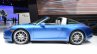 2014 Porsche 911 Targa at 2014 NAIAS side