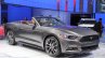 2015 Ford Mustang Convertible at 2014 NAIAS front quarter