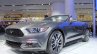 2015 Ford Mustang Convertible at 2014 NAIAS front three quarters