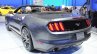 2015 Ford Mustang Convertible at 2014 NAIAS rear quarter