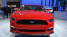 2015 Ford Mustang GT red front view at NAIAS 2014