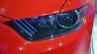 2015 Ford Mustang GT red headlamp at NAIAS 2014