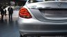 2015 Mercedes-Benz C Class at 2014 NAIAS exhaust