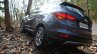 2013 Hyundai Santa Fe Review rear quarter