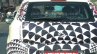 2014 Fiat Punto Facelift India spied IAB bootlid