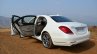 2014 Mercedes S Class review rear door open