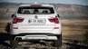 2015 BMW X3 facelift press shot rear image