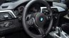 BMW 4 Series Gran Coupe steering wheel at Geneva Motor Show