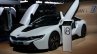 BMW i8 front three quarter scissor doors live