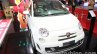 Fiat 500 Abarth front three quarters at Auto Expo 2014