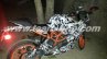 KTM RC390 caught on test India side