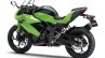 Kawasaki Ninja 250 RR Mono rear three quarter press shot