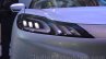 Mahindra Reva HALO concept headlamp detail live