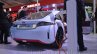 Mahindra Reva HALO concept rear three quarter charging station live