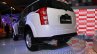 Mahindra XUV500 diesel hybrid rear three quarters at Auto Expo 2014