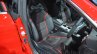 Mercedes CLA 45 AMG driver seat at Auto Expo 2014