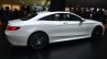 Mercedes S-Class Coupe side at Geneva Motor Show