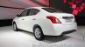 Nissan Sunny facelift rear three quarters at Auto Expo 2014