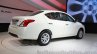 Nissan Sunny facelift rear three quarters left at Auto Expo 2014