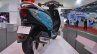 TVS Scooty Zest 110 cc rear three quarters right from 2014 Auto Expo