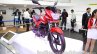 TVS Star City+ front three quarters at Auto Expo 2014