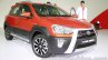 Toyota Etios Cross front three quarters right at Auto Expo 2014