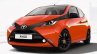 2014 Toyota Aygo front orange leaked official image