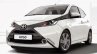 2014 Toyota Aygo front white leaked official image