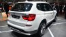 2015 BMW X3 rear three quarter - Geneva Live