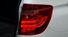 2015 BMW X3 taillight - Geneva Live