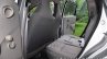 Datsun Go review rear seat