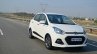 Hyundai Xcent Review moving front quarter