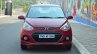 Hyundai Xcent Review red front