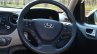 Hyundai Xcent Review steering