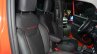 Jeep Renegade front seats at Geneva Motor Show