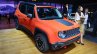 Jeep Renegade front three quarters at Geneva Motor Show