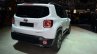 Jeep Renegade rear three quarter white car at Geneva Motor Show 2014