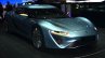 NanoFLOWCELL Quant-e Sportlimousine front three quarters