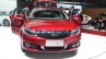 Qoros 3 hatchback front with doors open - Geneva Live