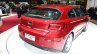 Qoros 3 hatchback rear three quarter - Geneva Live