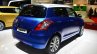 Suzuki Swift Swiss Edition rear three quarters at Geneva Motor Show