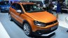 VW CrossPolo front three quarter - Geneva Live