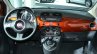 2015 Fiat 500 dashboard at the 2014 New York Auto Show