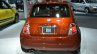 2015 Fiat 500 rear at the 2014 New York Auto Show