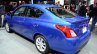 2015 Nissan Versa facelift at 2014 New York Auto Show - rear three quarter