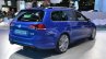 2015 VW Golf Sportwagen at 2014 NY Auto Show rear quarter