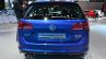 2015 VW Golf Sportwagen at 2014 NY Auto Show rear