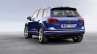 2015 VW Touareg rear three quarters press shot