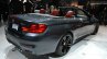 BMW M4 Convertible at 2014 New York Auto Show - rear three quarter